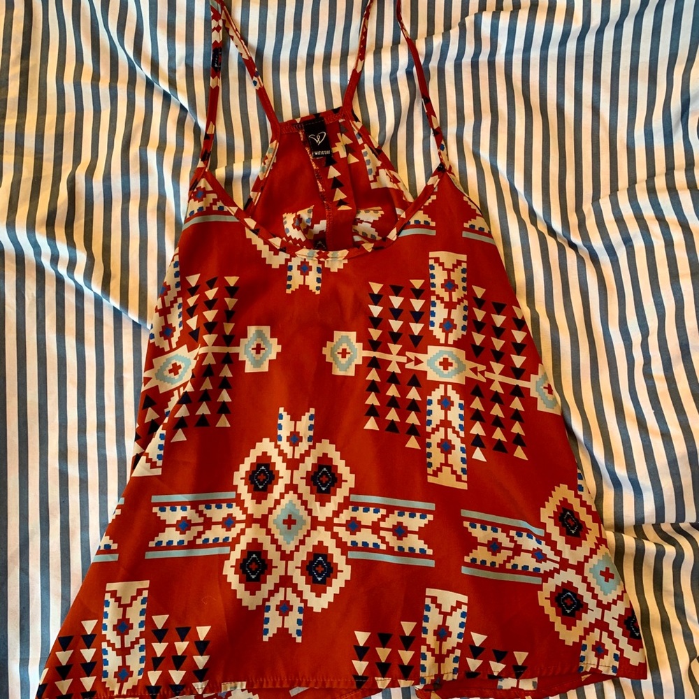 Windsor Aztec Print Tank Top